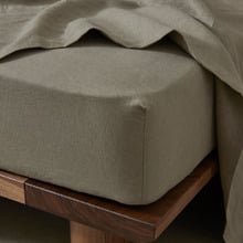 Ravello French Linen Fitted Sheet